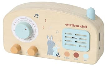 VERTBAUDETRadio Musicale en Bois FSC® Les Amis DE LA FORÊTboisTU