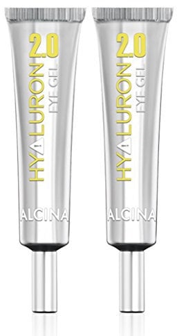 2er Lösch den Hautdurst Hyaluron 2.0 Eye Gel Augen Gel Alcina 15 ml