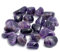 Vediknectar® Kristall Trommelsteine ​​Feng Shui Amethyst Chakra Stein Home Office Dekor Reiki Kollektion Handgeschnitzter Reiki Taschenstein Glücksbringer Prunkstück Kieselstein Dekor