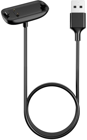 Vancle Ladekabel Kompatibel mit Fitbit Inspire 3 Ladegerät, Fitness Tracker Ladegeräte 100CM Kabel USB Tragbare Ladestation für Fitbit Inspire 3 Ladekabel