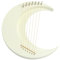 7-saitige Lyra-Harfe, Lyra-Instrument, antiker Stil, Lyre, Holzsaiteninstrument, Lyra, Klavier, Musikinstrument, Leierharfe mit Stimmschlüssel, perfekt für Musikliebhaber und Meditation, Kinder