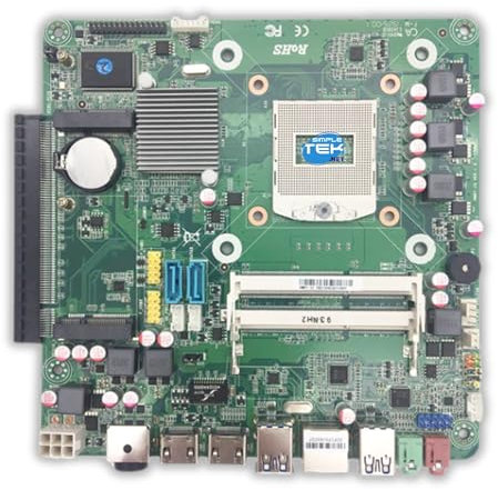 SIMPLETEK - ITX HM87 Motherboard | 4th Gen CPU Support - 2x DDR3 | PCIe Slot | Specific for All in one/HTPC
