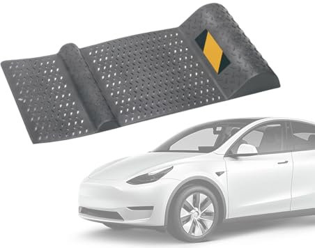 Topes De Ruedas para Garaje,Topes Antideslizantes para Coches y Garajes - Bloque de Posicionamiento Antideslizante para Neumáticos de Coche, Moto, Furgoneta, Taller y Tráiler