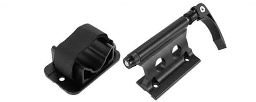 DZSQQGSDSF Baca Juego De Portabicicletas Universal para Horquilla Delantera Y Soporte para Rueda Trasera, Portabicicletas De Liberación Rápida para Techo Barras Portaequipajes