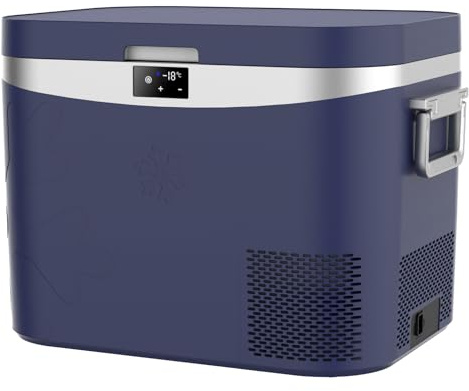 BINGI Nevera Portátil Eléctrica 18L,Nevera y Congelador Compresor Portátil,Refrigerador de Coche 12V/24V