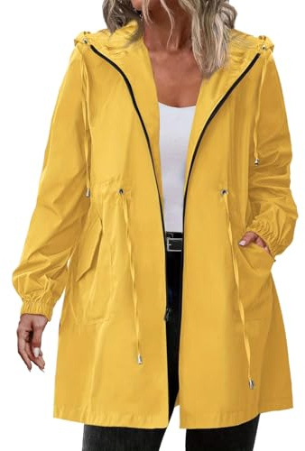 Cocila Giacca Antipioggia Da Donna Taglie Forti Lunga Leggera Con Cappuccio E Cappotto Invernale Elegante Giubbotto Invernale Parka Cappotti Invernali Eleganti Montone Ecopelle