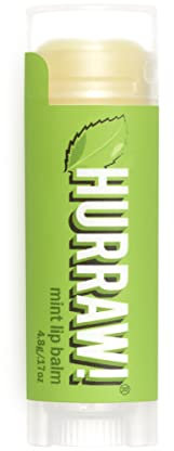 Hurraw! - Lippenpflegestift Minze - 100% bio, roh und fairtrade - 4,3g