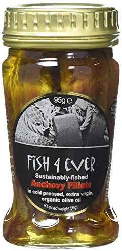 Fish 4 Ever Anchovy Fillet In Oil 95g