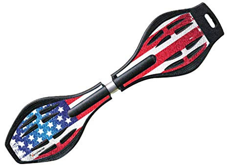 Nextreme Waveboard Urban Wave Flagge der USA Brett auf Zwei Rädern