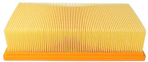 vhbw Filtro plisado plano para aspirador robot multiusos compatible con Kärcher NT 35/1 Tact/Te/M, NT 361 Eco/Te/M, NT 40/1 tact, NT 45/1 Tact/Te/M