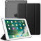 Fintie Hülle für iPad 9.7 Zoll 2018/2017 - Ultradünn Schutzhülle mit transparenter Rückseite Abdeckung Cover mit Auto Schlaf/Wach für 9.7 iPad 6. Generation / 5. Generation, Schwarz