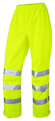 Leo Workwear Hannaford Waterproof ISO 20471 Hi Vis Breathable Ladies Overtrouser