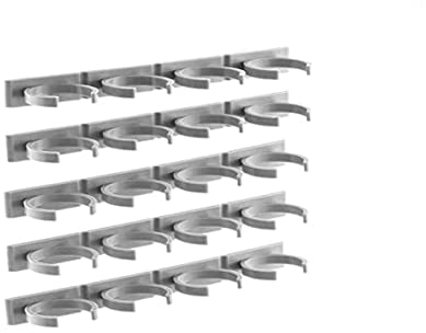InnovaGoods Especiero organizador cocina, especieros para cocina, especiero, organizador especias adhesivo, organizador especias cocina, organizador de cocina, Color gris, para 20 botes