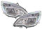 Hella Visteon Scheinwerfer H1 H7 Set Vorne Links/Rechts Kompatibel mit Opel Meriva B S10 10-17 1Ej354676-011