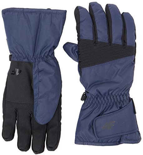 4F Herren SKI Gloves REM001 Jeans, Navy, M