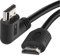 EMOS Cable HDMI 2.0 de alta velocidad con Ethernet 1,5 m, 18 Gbps, cable de alta velocidad con Ultra HD, 4K, 3D, soporte ARC, conector de ángulo de 90° a conector A, color negro