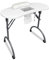 NAIZY Table de Manucure Pliante avec Aspiration, Accoudoirs, Tiroirs et Sac de Transport Portable pour Studio - 90 x 37 x 77 cm, Blanc