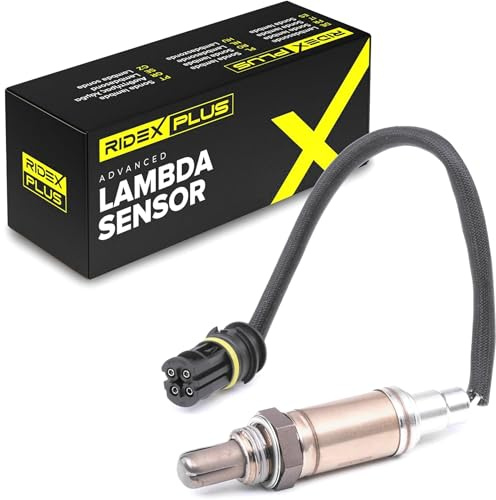 RIDEX PLUS 3922L0006P Lambdasonde Oxygen O2 Sensor Beheizt Kompatibel mit BMW 5 Limousine E39 PB20317 1433075 SG1705