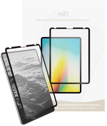 EIP Abnehmbare Displayschutzfolie für iPad Mini 7/6, 8,3 Zoll, wiederverwendbare Nano-Technologie, einfach anzubringen und zu entfernen, blendfrei, zeichnen und skizzieren wie auf Papier
