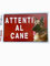 Cartelli Video Sorveglianza WiFI Cancello automatico con Autoadesivo 20 cm x 30 cm Proprietà Privata Cartello Vendesi Affittasi Attenti Cane (Attenti Al Cane)