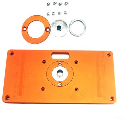 Router Table Insert Plate Built for Precision in For Woodworking, Ensuring Accurate Mounting