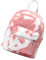 WRITWAA 1Stk Plüsch kleiner Rucksack schultüte büchertasche satchpack mini backpack back bag Handtasche Mini-Rucksäcke für Mädchen Süßer Mini-Rucksack Schulterrucksack Plüsch Rucksack Rosa