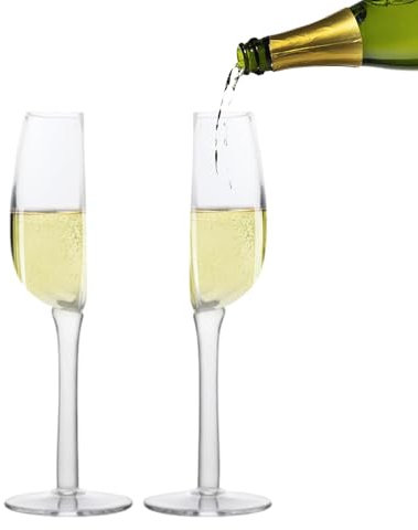 2pcs Half Wine Glasses, Wine Glasses Cut in Half, Long Stem Wine Glasses, 140ML Funny Crystal Half Red Wine Cup, Novelty Drinking Glasses, Creative Halved Wine Glass