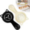JIEYAO 2 Stück Eiertrenner Lustig, Eigelbtrenner Niedlich Eigelb Filter Separator Mit Griff Eiweißtrenner Eidottertrenner Eidotter Trenner Für Trennen Von Eiweiß Für Küchen Diy Backen Kochen Kuchen