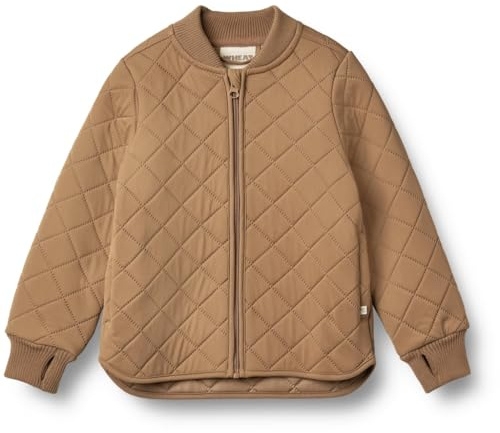 Wheat Thermo Jacke Loui Unisex GRS recycelt Atmungsaktiv Wasserabweisend, Hazel, 128/8y