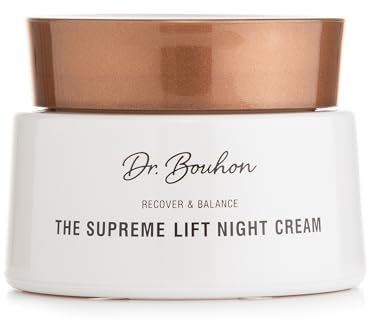 Dr. Bouhon - The Supreme Lift Night Cream (50ml) - Gesichtscreme mit Oligo-Hyaluronsäure, WONDERAGE™ & PEPTIDOX® - straffend & beruhigend - Anti-Aging Nachtcreme - vegan & dermatologisch getestet