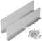 Roof Rainwater Diverter - Gutter Splash Guards, Downspout Extension Plate | Gutter Overflow Guard Rainwater Redirection Solution Roof Water Control System with Lightweight Design for Roof Corners