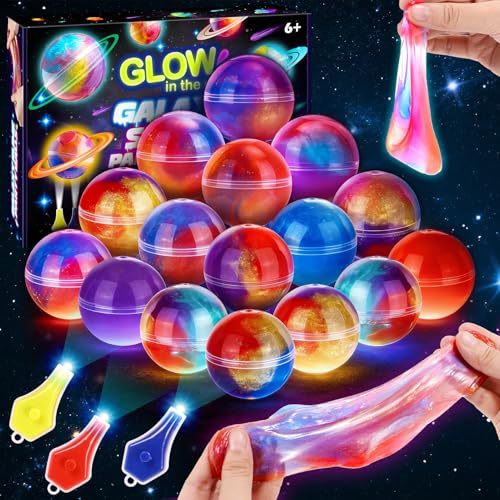 Hapikids Slime Enfant, Cadeau Fille 6 7 8 9 10 11 12 Ans Galaxy Slime Ball Fluffy Jouet Fille 6-12 Ans Petit Cadeau Anniversaire Enfant Invité Slime Kits de Loisirs Créatifs Jeux Anniversaire Enfants