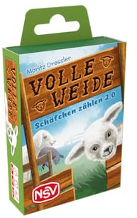 NSV - VOLLE WEIDE (Travel), Würfelspiel - Schäfchen zählen 2.0 | Reisespiel (1-6 Personen) für unterwegs u. zuhause, ab 8 Jahren