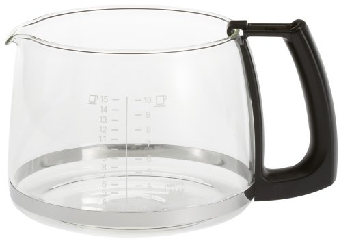 Krups F5864210 Accessoires pour Expresso Crematic Verseuse Noire 15 Tasses