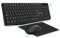 Advance | Elite Wireless Combo | Ensemble Clavier Souris sans Fil +Tapis | Kit Bureautique pour PC/Portable | Clavier Ergonomique | Souris Optique 1600 DPI et Molette Silencieuse | Tapis Antidérapant