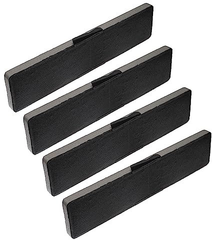 vhbw 4x Aktivkohlefilter kompatibel mit Miele AURA EDITION 6000 / EDST, 6000 / HVBR, 6000 / BRWS Dunstabzugshaube - 43 x 10 x 2 cm