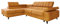Mirjan24 Ecksofa Kaspro Premium, Eckcouch mit Schlaffunktion und Bettkasten, Polstersofa, L-Form Sofa, Couch, Wohnlandschaft, Polstergarnitur, Bettsofa, Polsterecke (Sorriso 22, Seite: Links)