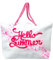 BIANCHERIAWEB Borsa Mare Spiaggia Piscina Borsone Grande Tasca Portaoggetti Modello Summer Borsa Fucsia
