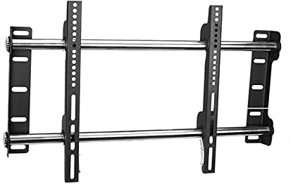 Floor TV Stand Stainless Steel TV Mount Low Profile TV Wall Mount Bracket Universal Fixed Wall TV Bracket Fits Most 32 to 100 Inch Flat Panel LCD TV Wall mounted tv stand