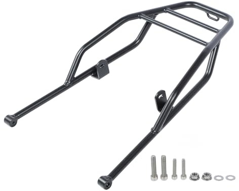 Porte-Bagages arrière Robuste en Acier pour V7 Stone Special Custom 2021-2024. Support Tube 18 mm Stable, idéal Top Case. Facile et Design élégant pour sécurisé.