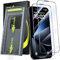 WSKEN for iPhone 16e/14/13 Pro/13 Screen Protector - [Top 9H+ Tempered Glass][Auto Dust-Remove][Zero Bubble] Full Coverage HD Military Grade 10X Shatterproof,Anti Fingerprint,Anti Scratch,2 Pack