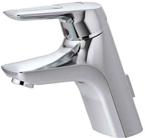 Ideal Standard A5646AA Ceramix Blue Miscelatore monocomando lavabo, tubi flessibili, cromato