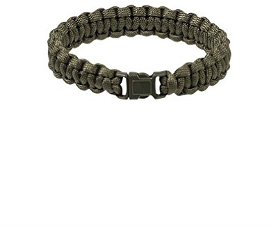 Mil-Tec para Armband 15mm KST.Verschl. Oliv Gr.M