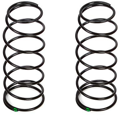 Team Losi 16mm FR Shk Spring 4.8 Rate Green (2): 8B 3.0