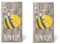 20 Taschentücher bedruckt (2 Packungen mit 10 Taschentücher) Packung mit Taschentuch Biene bedruckt Beee happy für Kinder und Erwachsene Papiertaschentücher Einweg wiederverschliessbar Motiv