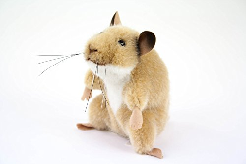 Teddys Rothenbrug Kuscheltier Hamster, 11 cm, Hellbraun, Plüschhamster