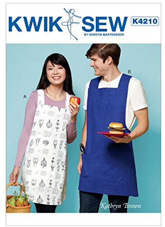 Kwik Sew Mustern k4210os Unisex Schürzen Schnittmuster, mehrfarbig, XS – X-Large