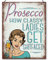 Dorothy Spring Prosecco How Classy Ladies Sarcastic Wall Quote Plaque Metal Sign Size 15x20cm