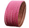 Touchstone Buntes Dutzend Armreifsammlung indische Bollywoodlegierungsmetall-bezaubernde Sache-Armreifarmbänder für Damen 2.37 Set von 12 Baby Pink