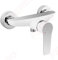 Weiße Duscharmatur Wandmischer Badarmatur Wandarmatur für Dusche - Weiß / Chrom - Serie: Ferro Adore BDR7